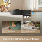 dreame D30 Ultra Robot Vacuum and Mop, Detangling with TriCut Brush
