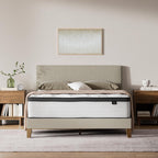 Signature Design by Ashley 12 Inch Hybrid King Mattress in a Box | Medium Firm comfort with CertiPUR-US certified gel memory foam, Pocketed coils for low motion transfer, Chime Series
