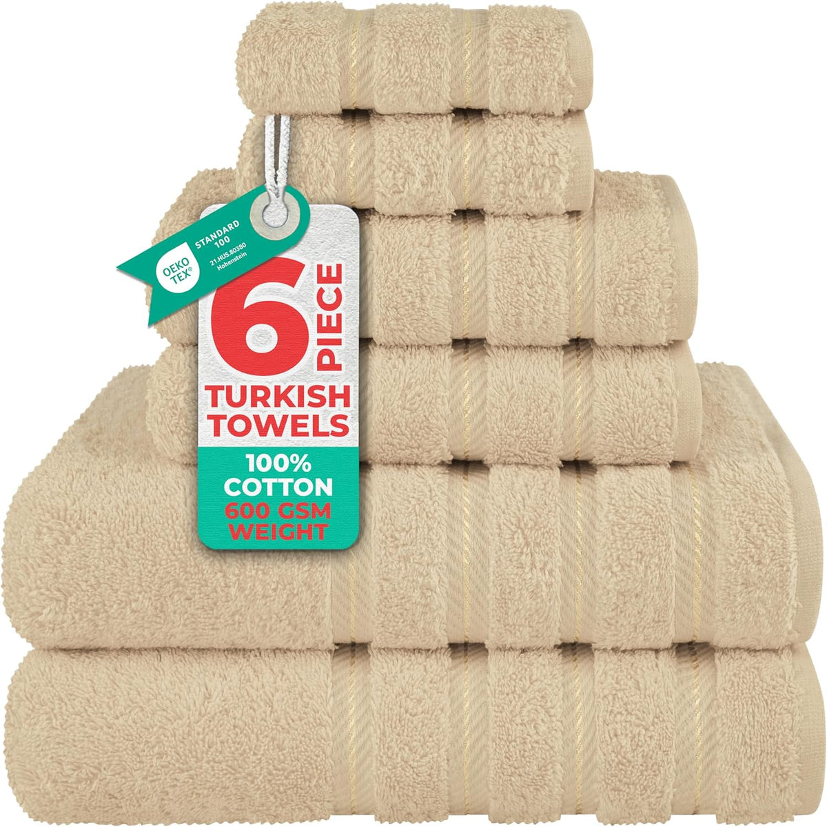 American Soft Linen 100% Cotton Luxury Turkish Towels, Makeup Remover Set