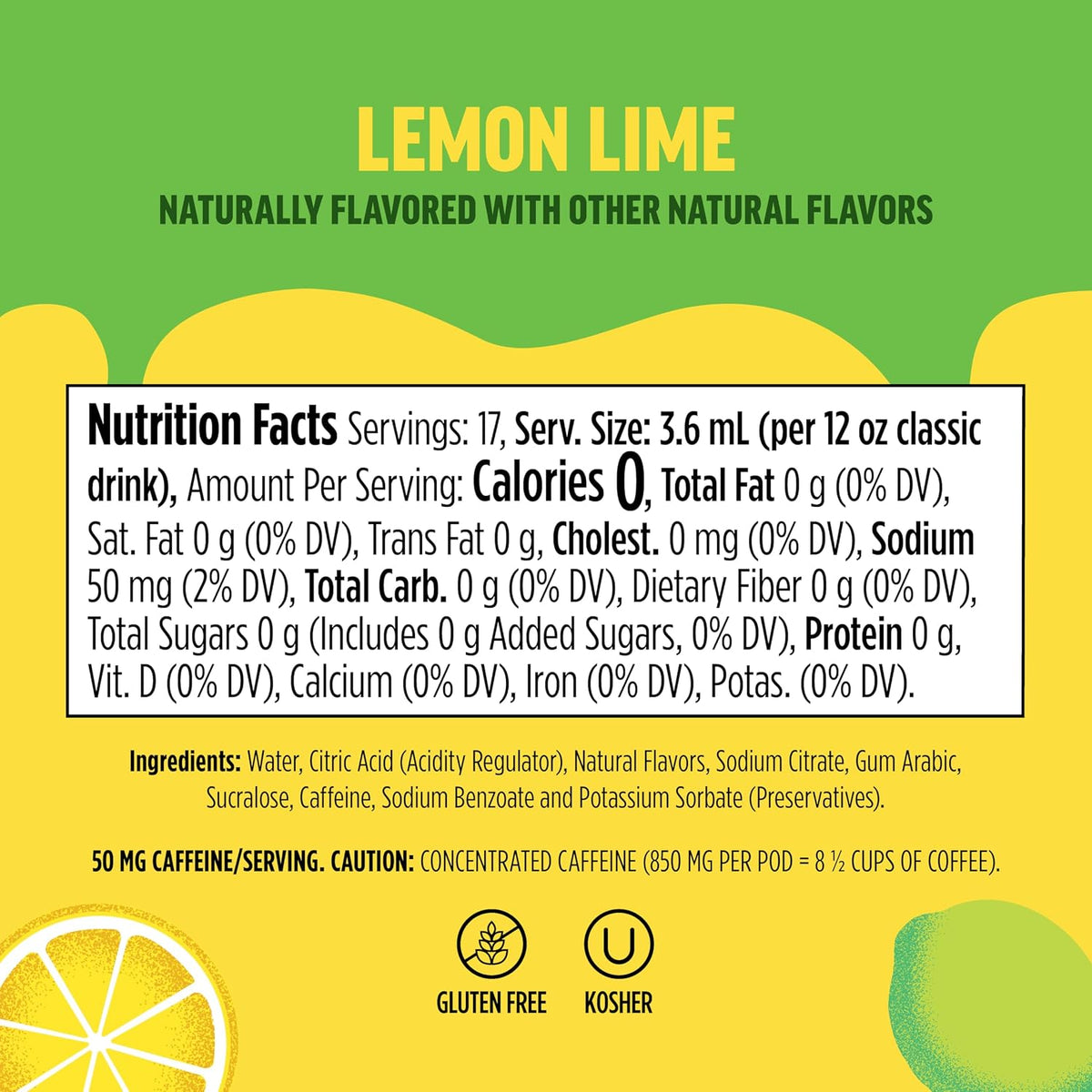 Ninja Thirsti Flavored Water Drops, Fruiti Chill+ Lemon Lime, Zero Calories | Zero Sugar, 3 Pack, Compatible with All Ninja Thirsti Drink Systems - WC1000, WC2000 & WC3000 Series, WCFLELIAM