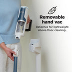 Shark Clean & Empty Cordless Stick Vacuum, 40-Min Runtime, Blue, BU3523