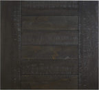 Signature Design by Ashley Farmhouse 3-Piece Table Set, Black Wash | Acacia veneers wood and engineered wood, Distressed black wash finish, Casual farmhouse style, Indoor use, Noorbrook Series