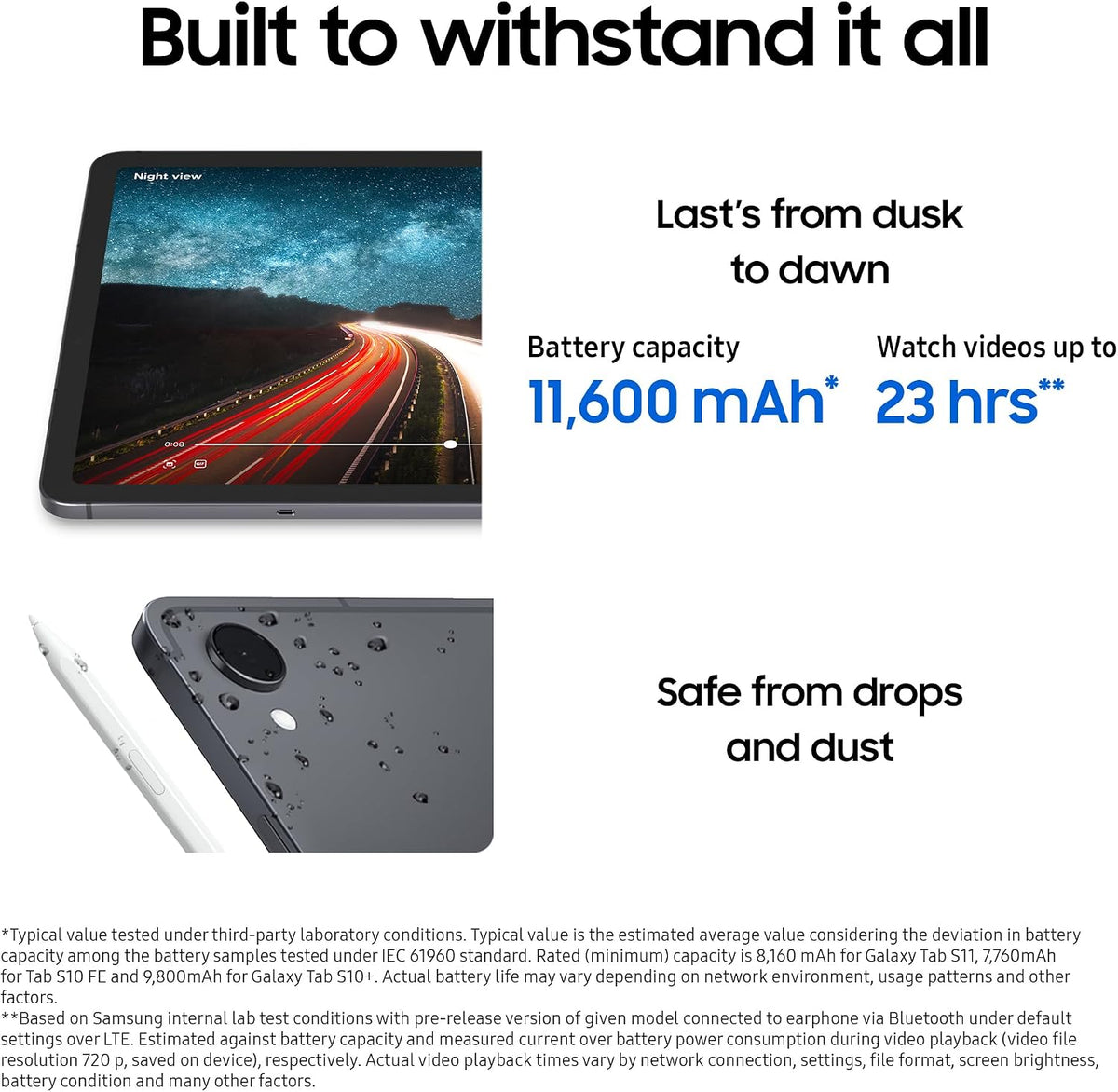 Samsung Galaxy Tab S11, AI Tablet, Wi-Fi, Lightweight Design, Multi-Modal AI Tools, DeX Connect, 512GB Storage, 12GB Memory, Long Battery Life, Grey, 3 Year Extended Warranty (UK Version)