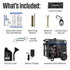 Westinghouse 18000 Peak Watt Tri-Fuel Home Backup Portable Generator, Remote Electric Start, Transfer Switch Ready, Gas, Propane, and Natural Gas Powered, CO Sensor