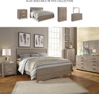 Signature Design by Ashley Culverbach Scandinavian 6 Drawer Dresser, Weathered Gray