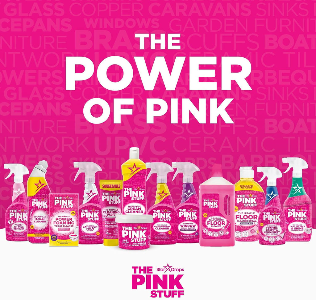 Stardrops The Pink Stuff Miracle Multi-Purpose Cleaner Spray, 25 Fl Oz