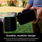 Ninja FlexFlame Storage Caddy for PG300, Holds 10lbs | Ninja FlexFlame Storage Caddy adds 50+ sq in of space, holding up to 10 lbs of tools for sauces, spices, and rubs