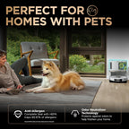 Shark PowerDetect Robot Vacuum & Mop Combo, 60-Day Self-Empty, AV2800ZE