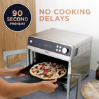 Ninja French Door Premier Air Fry Oven, 10-in-1, 20.3 Qt, Stainless, FO101 | 450F cyclonic air, PFAS-free surface, Air fry, sear crisp, bake, broil, toast, dehydrate