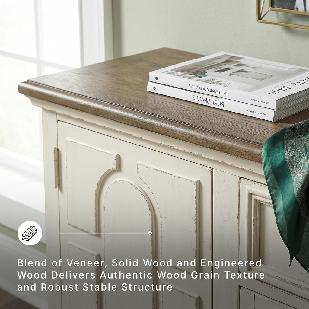Signature Design by Ashley Roranville 69" Sideboard Buffet Accent Cabinet
