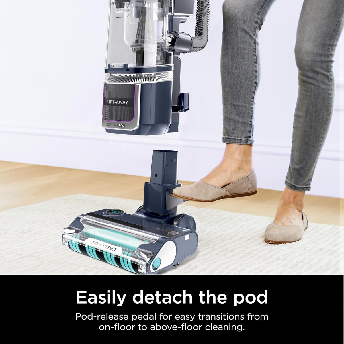 Shark Detect Pro Lift-Away ADV Bagless Vacuum with DuoClean Detect, LA742