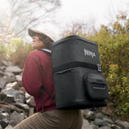 Ninja FrostVault™ Go XL Soft Backpack Cooler, Dry Storage, Charcoal Grey | Ninja FrostVault Go XL soft cooler, stays cool for hours with a leakproof, easy-access lid, and carries like a backpack