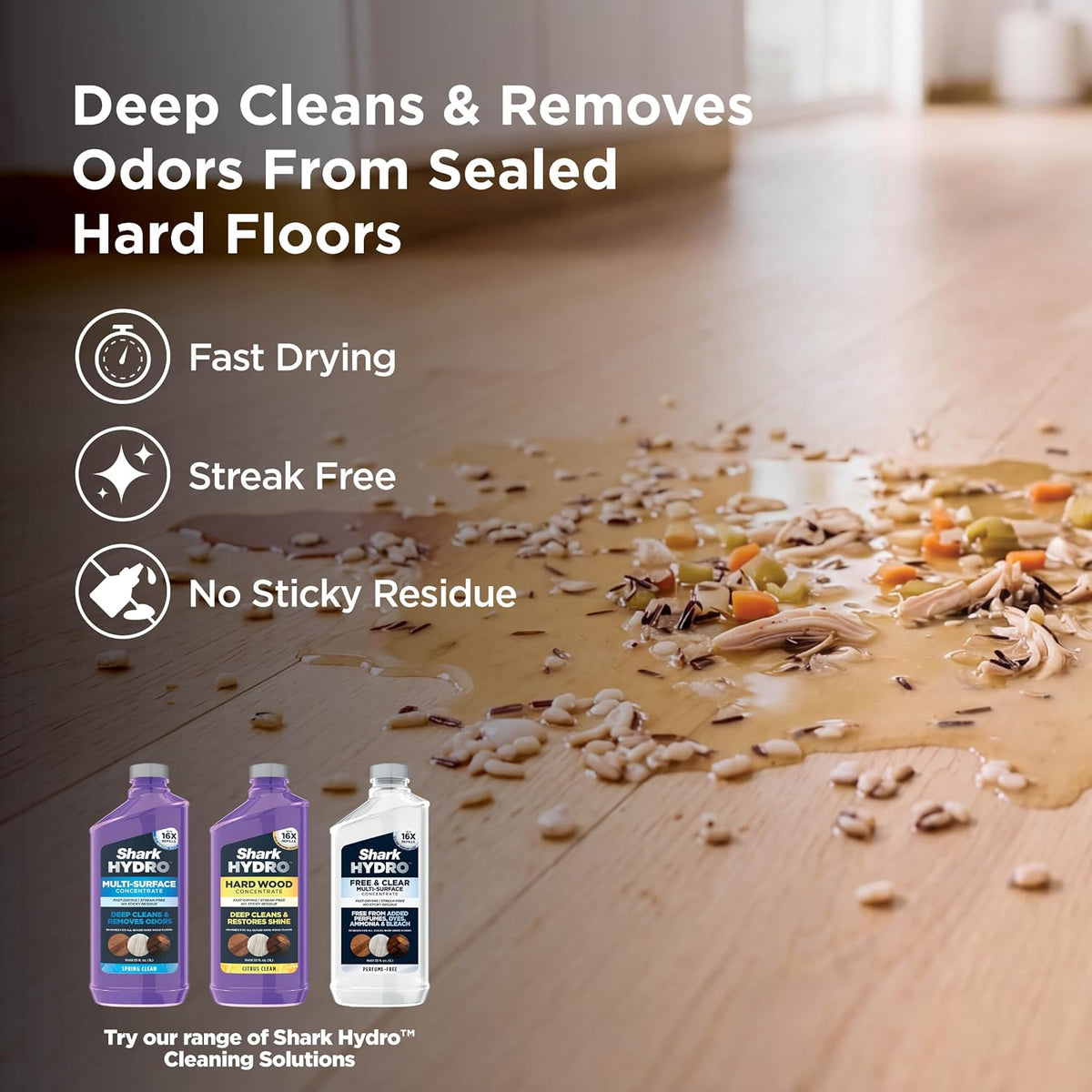 Shark HydroVac Reveal Cordless Vacuum, Mop and Self-Clean, Sage, WD322BRN