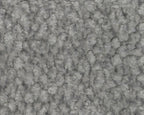 Signature Design by Ashley Square Ottoman with Storage and Cup Holders | Cement gray 100% polyester velvet, No assembly required, Faux wood legs, Casselbury Series