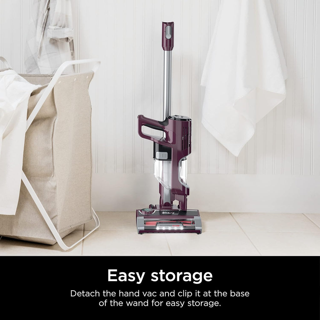 Shark PetPro Corded Stick Vacuum, Odor Tech, Wine Purple, Renewed, HZ702