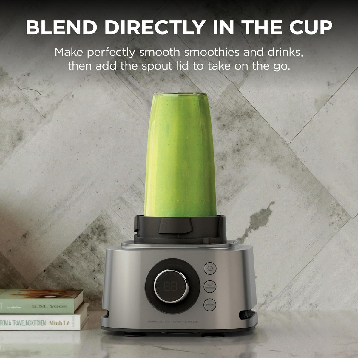 Ninja Foodi Power Blender & Processor System, 7 Functions, Silver, SS401 | 72-oz blend & processing pitcher plus XL smoothie bowl maker & nutrient extractor. 7 functions, dishwasher safe.
