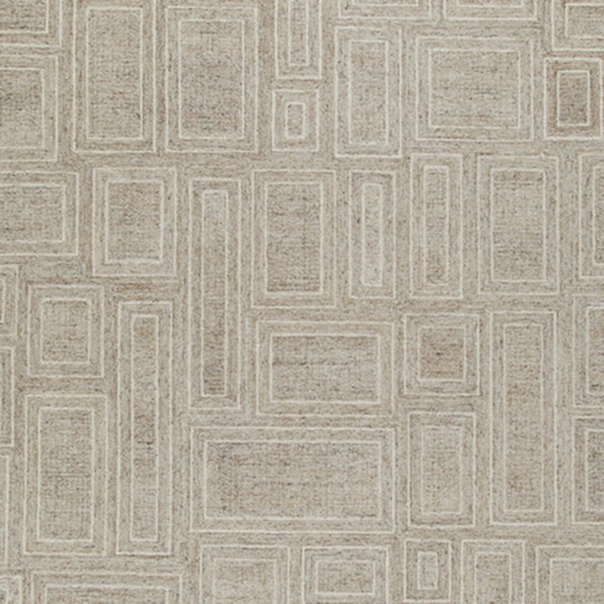 Signature Design by Ashley Geometric Area Rug, Modern Hand-Tufted 10x14 | 80% polyester and 20% wool, 0.63-inch thick pile, Cotton backing, Living room use, 115 lbs weight, Brickburgh Series