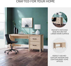 Signature Design by Ashley Home Office Desk, 60" Mid-Century Modern
