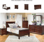 Signature Design by Ashley Alisdair 6 Drawer Bedroom Dresser, Dark Brown | Durable engineered wood, Classic Louis Philippe-style moulding, 6 spacious drawers for master bedroom storage