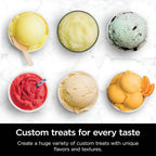 (Refurbished) Ninja NC501 CREAMi Deluxe 11-in-1 Ice Cream & Frozen Treat Maker with 2 XL Family Size Pint Containers, Dark Silver