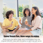 Ninja Creami Scoop & Swirl 13-in-1 Ice Cream and Soft Serve Maker, NC701 | Ninja Creami Scoop and Swirl turns almost anything into ice cream and soft serve at a button touch, scooped or swirled.