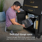 Ninja FlexFlame ProConnect Grill & Smoker, 5-in-1, Black/Gold, PG305 | Ninja FlexFlame ProConnect smokes & griddles with 200-600°F precision, synced to your phone for real-time cook alerts.