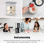 Ninja CREAMi XL Deluxe 11-in-1 Ice Cream & Frozen Treat Maker, NC501 | Ninja® CREAMi® XL Deluxe turns almost anything into ice cream, sorbet & gelato, with 24 oz. XL Tubs for the whole family.
