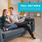 Intex Inflatable Pull-Out Sofa Convertible Queen Size Air Mattress