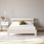 Signature Design by Ashley Queen Size 8 Inch Medium Firm Charcoal Gel & Green Tea Infused Memory Foam Mattress for Pressure Relief, Fiberglass-Free, Mattress In A Box