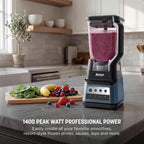 Ninja Professional Plus Blender, Auto-iQ, 1400W, 72oz Pitcher, BN701BLBRN | 1400 peak-watt motor, 3 Auto-iQ presets for smoothies, frozen drinks & ice cream. Total Crushing blades. Dishwasher safe.