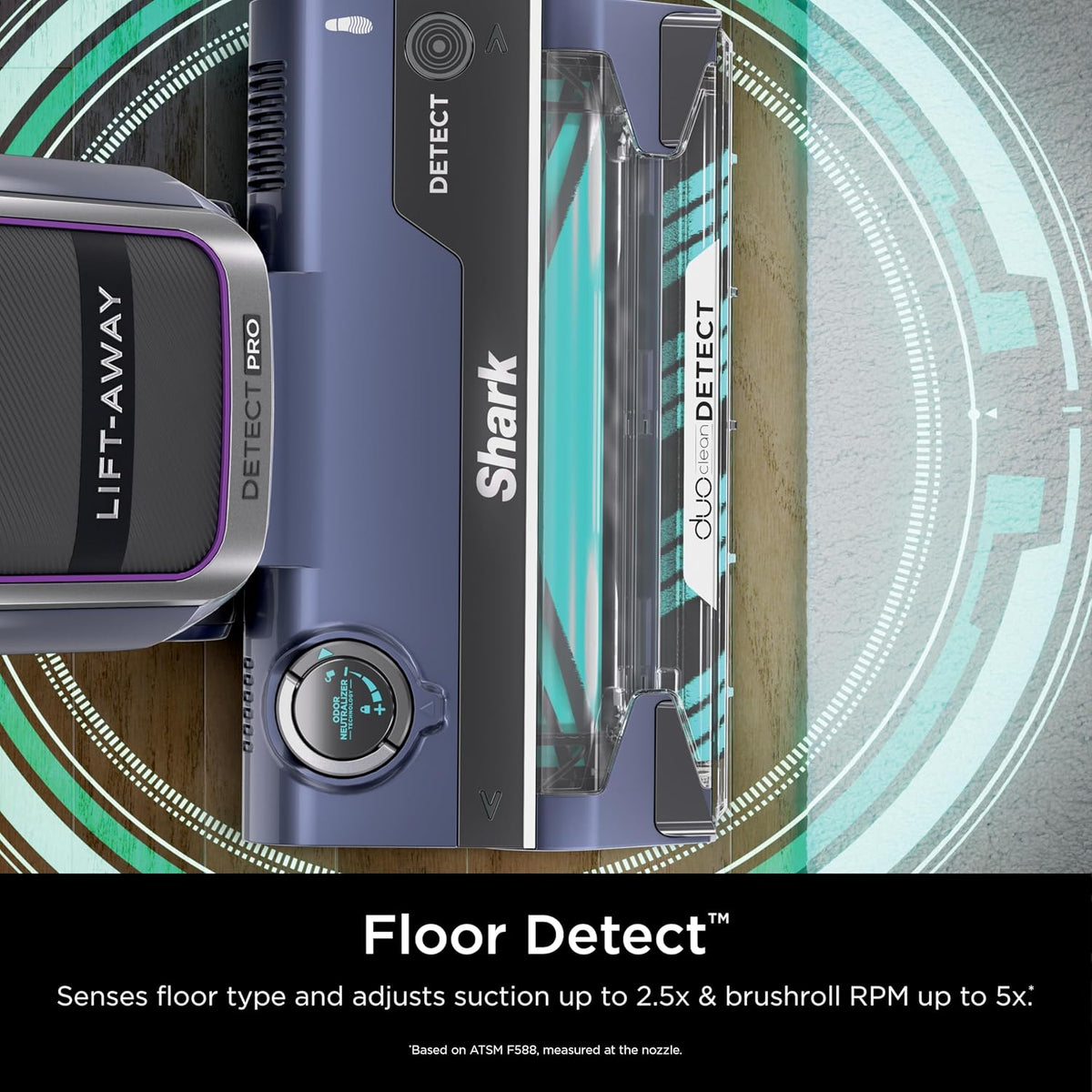Shark Detect Pro Lift-Away ADV Bagless Vacuum with DuoClean Detect, LA742