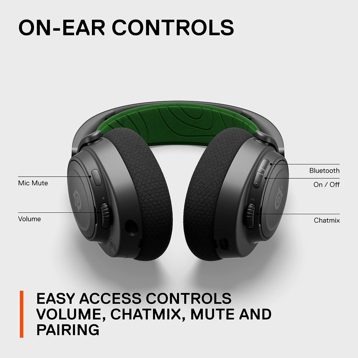 SteelSeries Arctis Nova 7X Wireless Xbox Series X/S Gaming Headset - Neodymium Magnetic Drivers - Dual Wireless Xbox & Bluetooth Audio - 38H USB-C Battery - AI Mic - Supports PS5, PC - Black