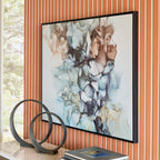 Signature Design by Ashley Modern Abstract Wall Art 30x40 for Living Room | Gallery wrapped canvas in a polystyrene outer frame, For dining rooms, guest spaces, and home offices, Jordsboro Series