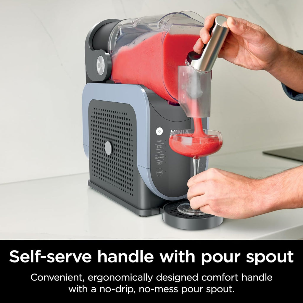 Ninja SLUSHi Professional Frozen Drink Maker with RapidChill Technology, 88 oz. Frozen Drink & Slushie Machine, 5 Preset Programs, Frozen Margaritas, Frappés, and More, Margarita, FS301TG