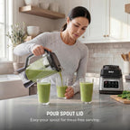 Ninja Professional Plus Blender, Auto-iQ, 1400W, 72oz Pitcher, BN701 | 1400 peak-watt motor, 3 Auto-iQ presets for smoothies, frozen drinks & ice cream. Total Crushing blades. Dishwasher safe.