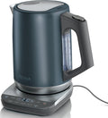 Ninja KT200BL Precision Temperature Electric Kettle, 7-Cup, Blue Stainless | 1500 watts, BPA Free, Hold Temp Setting