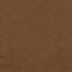Signature Design by Ashley Oversized Brown Leather Accent Chair, Amber | Genuine and faux leather with brass-tone nailhead trim, Faux wood base, No assembly living room chairs, Brendola Series