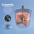 Ninja® CREAMi® 7-in-1 Ice Cream Maker, Ice Cream, Gelato and more, NC301 | Ninja CREAMi transforms frozen bases into ice cream, sorbet and milkshakes at a button touch, from healthy to indulgent.