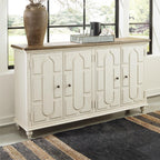 Signature Design by Ashley Roranville 69" Sideboard Buffet Accent Cabinet