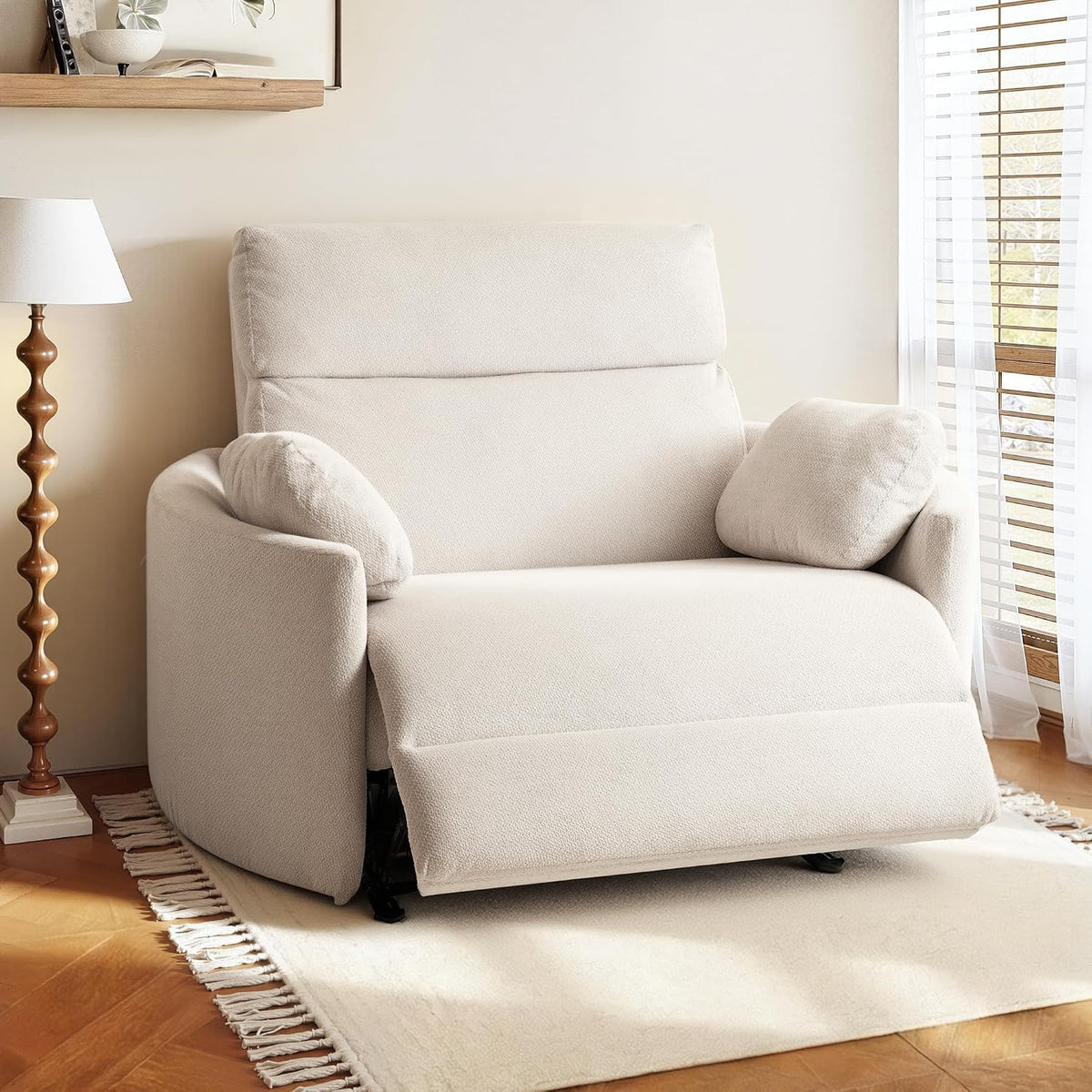 Tivra™ Mochi Oversized Power Recliner - 54" Luxury Lounging Chair