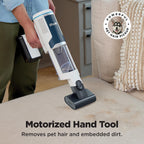 Shark Clean & Empty Cordless Stick Vacuum, 40-Min Runtime, Blue, BU3523