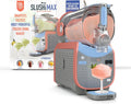 Ninja SLUSHi MAX Smart Frozen Drink Maker, 12+ Servings, Peach, FS605 | 2X BIGGER & 2X FASTER than the original Ninja SLUSHi, SlushAssist Technology, XXL 150 oz vessel, 12+ servings