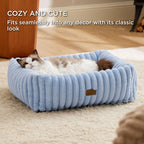 Bedsure ComfyFleece® Cute Dog Beds Large Sized Dog Washable，36in Cream