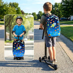 4in1 Suitcase Scooter,Ride on Suitcase for Kids,Toddler Flight Essential