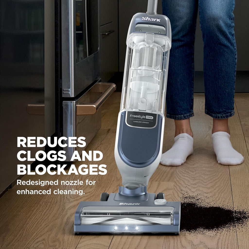 Shark Freestyle Max Cordless Upright Vacuum, Stone, SV2002HST