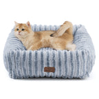 Bedsure ComfyFleece® Cute Dog Beds Large Sized Dog Washable，36in Cream