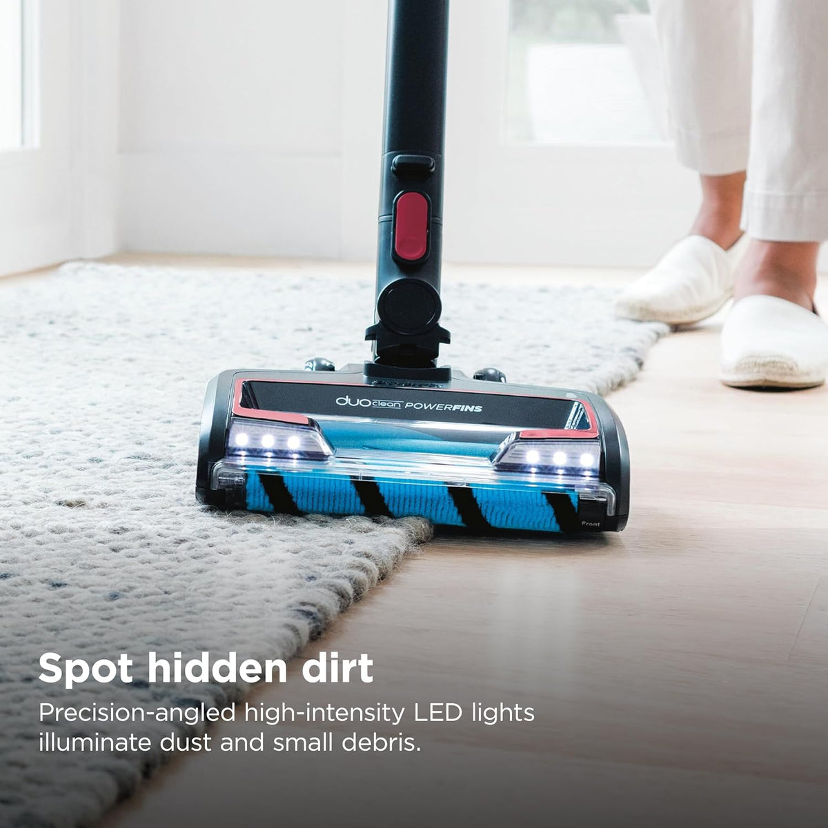 Shark Cordless Vertex Pro Lightweight Cordless Stick Vacuum, Red, IZ662H