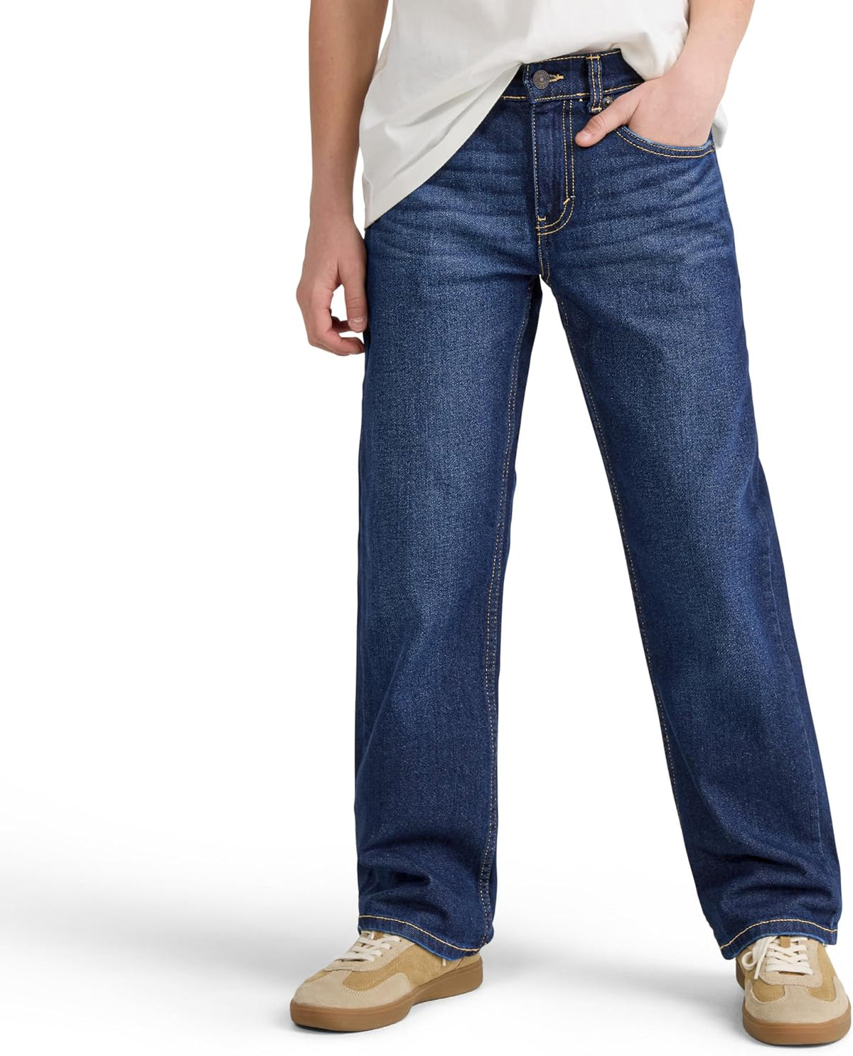 Levi's Boys' Relaxed Straight Fit Jeans