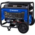 Westinghouse 6500 Watt Dual Fuel Home Backup Portable Generator, Transfer Switch Ready 30A Outlet, RV Ready 30A Outlet, CO Sensor