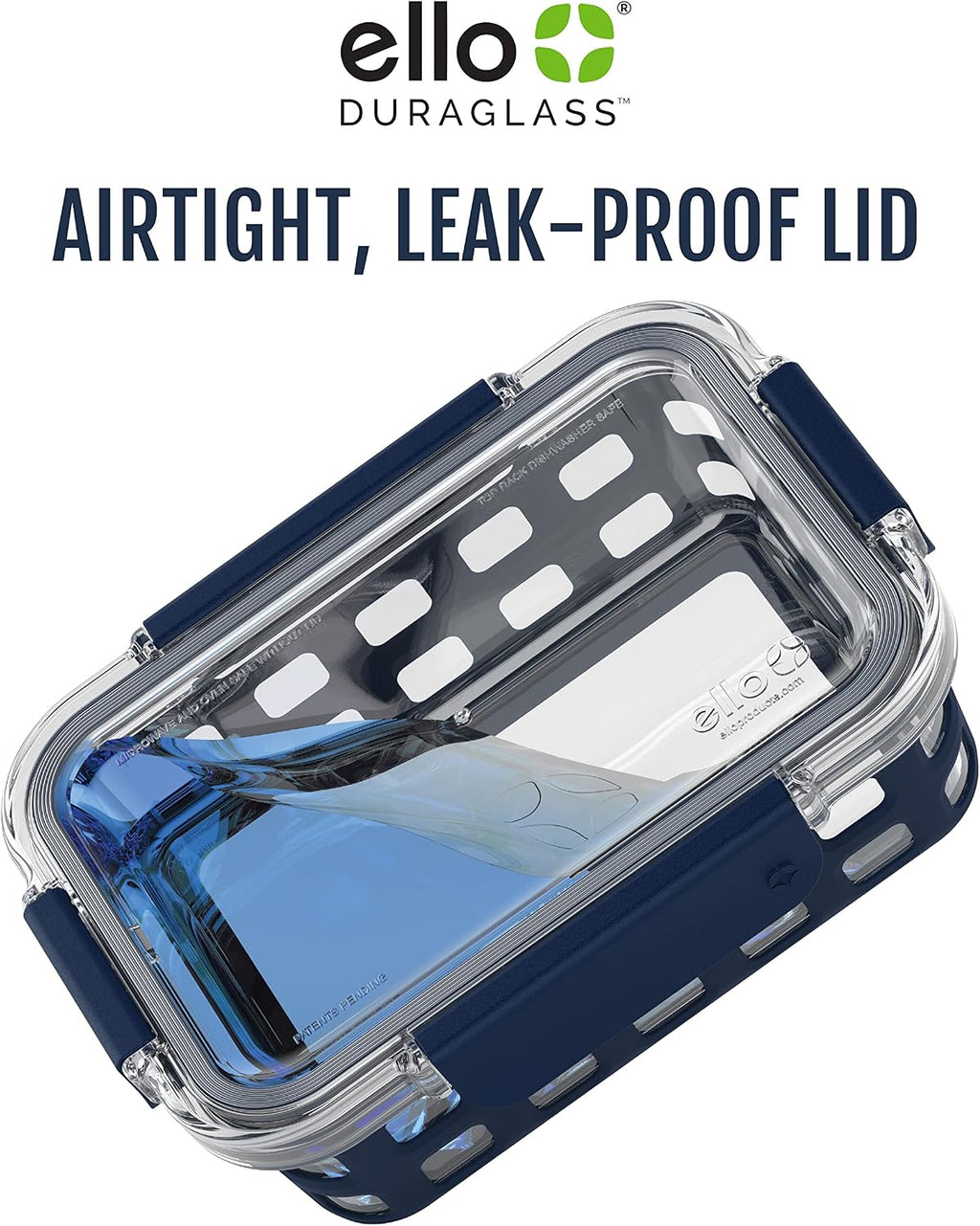 Ello Duraglass Mixed Meal Prep Sets Leak-Proof Glass Food Storage Containers with Silicone Sleeves and Airtight BPA-Free Lids, Dishwasher, Microwave, and Freezer Safe